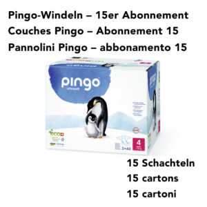 Couches Pingo - Abonnement 15
